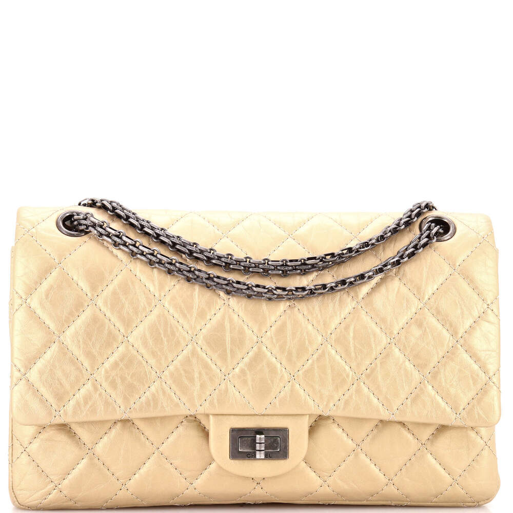 Chanel 226 Reissue 2.55 Flap Bag Quilted Aged Calfskin